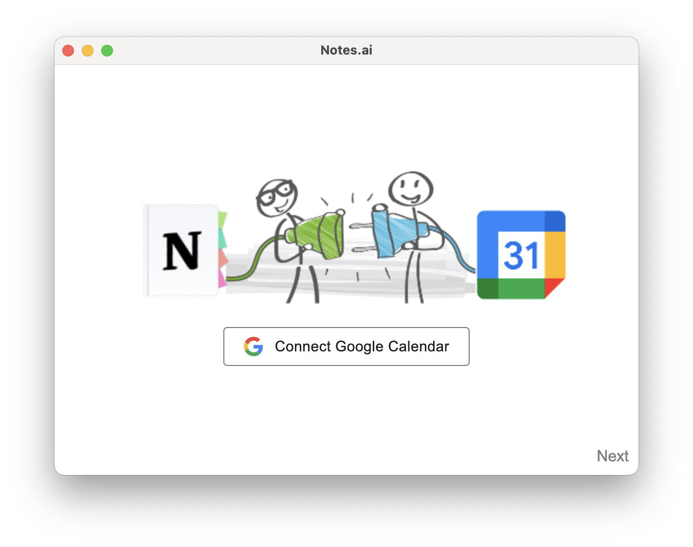 Integration with Google Calendar